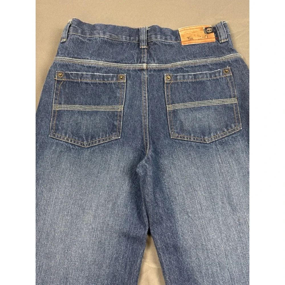 Timberland‎ Boys Jeans Relaxed Fit Straight Leg Blue Denim Size 18 Outdoors